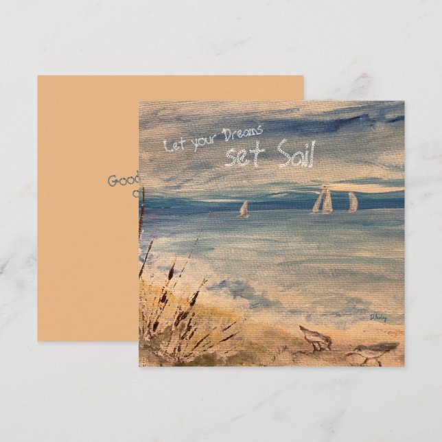 Sailboats Notecard (Front/Back)