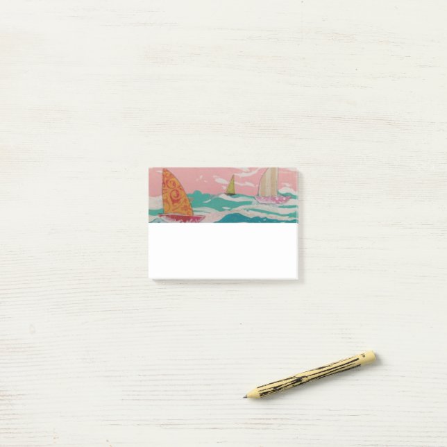 Sailboats Notes (On Desk)