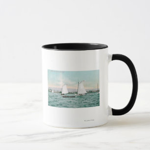 Sailboats off Alameda BeachAlameda, CA Mug