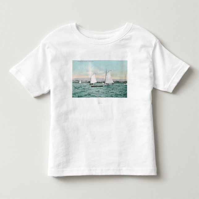 Sailboats off Alameda BeachAlameda, CA Toddler T-shirt (Front)