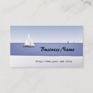 Sailboats on the Horizon Business Card