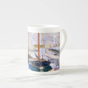 Sailboats on the Seine at Petit Claude Monet Bone China Mug