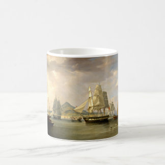 sailboats  painting 42 coffee mug