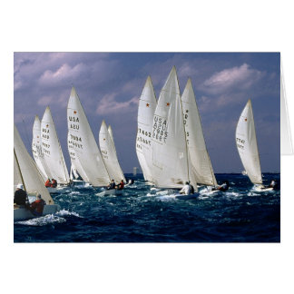 Sailboats - Racing sailboats - Star Class Cards