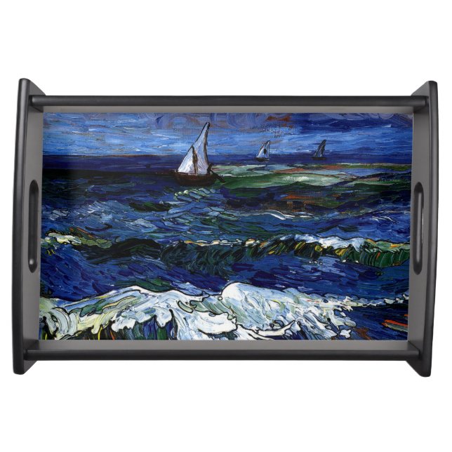 Sailboats Serving Tray (Front)