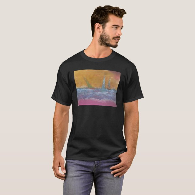 Sailboats T-Shirt (Front Full)