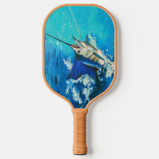 Sailfish Art hooked up Pickleball Paddle