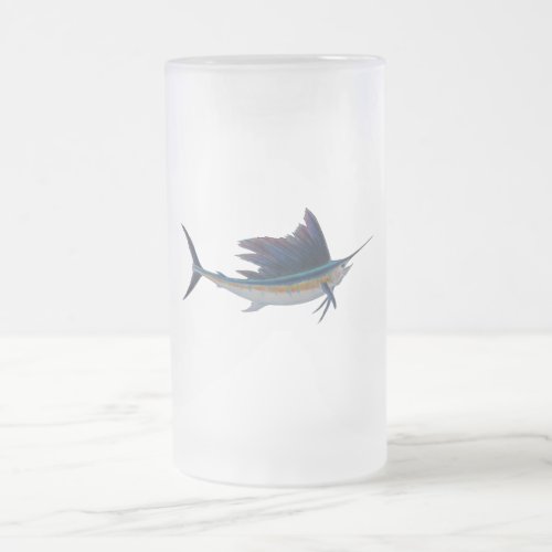 sailfish  beer mug