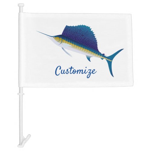 Sailfish Thunder_Cove Car Flag
