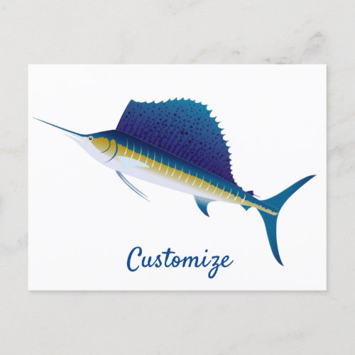 Sailfish Thunder_Cove  Postcard