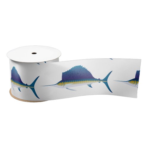 Sailfish Thunder_Cove Satin Ribbon