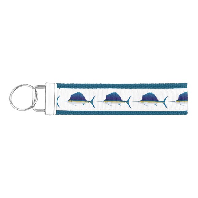 Sailfish Thunder_Cove Wrist Keychain (Keys on Left)