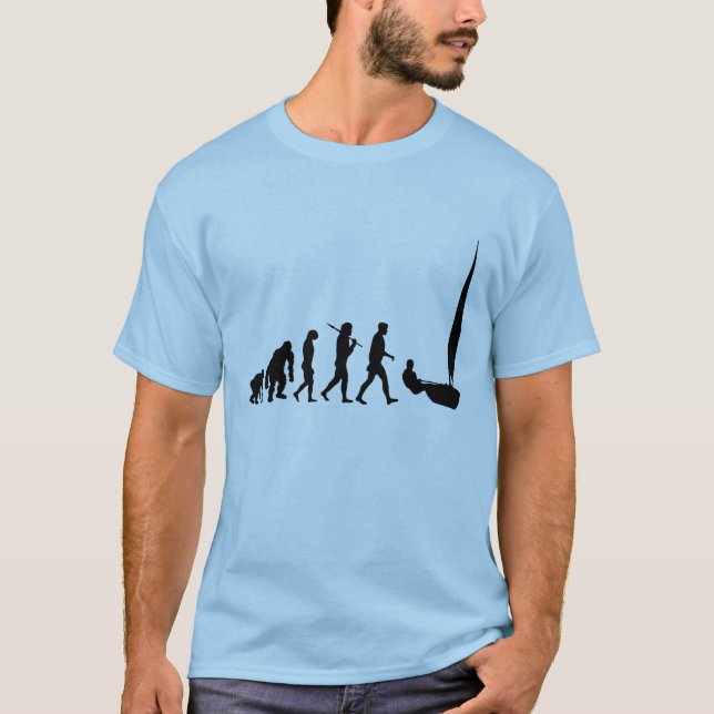 Sailing 2014 Sailors Boat & Wind Sail T-Shirt (Front)