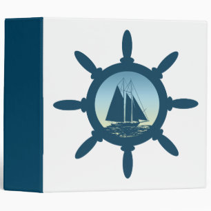 Sailing 3 Ring Binder