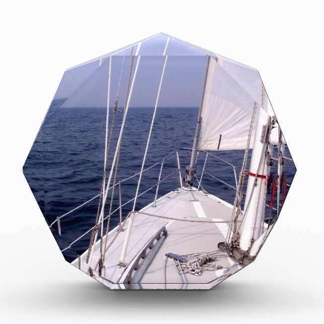 Sailing Acrylic Award (Front)
