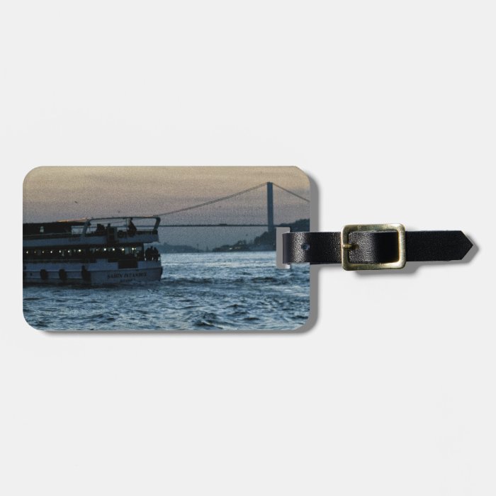 Sailing Along the Boshporous River Tag For Bags