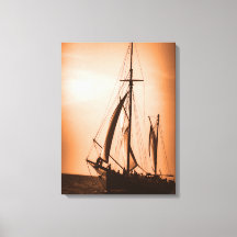 Sailing Aruba Dusk Deep Citrus Haze (Portrait)