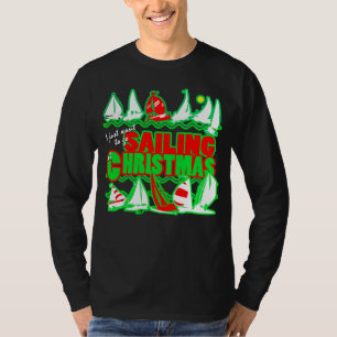 Sailing at Christmas Ugly Sweater