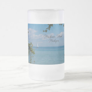 Sailing At Mackinac Frosted Mug