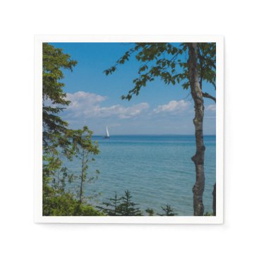Sailing At Mackinac Napkin Sailing At Mackinac Napkin