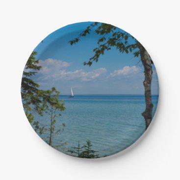 Sailing At Mackinac Paper Plate Sailing At Mackinac Paper Plate