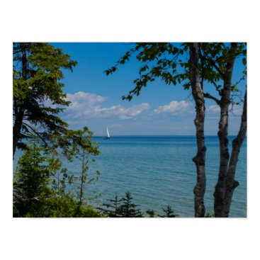 Sailing At Mackinac Poster Sailing At Mackinac Poster