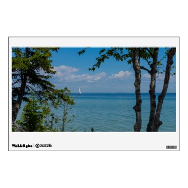 Sailing At Mackinac Wall Sticker Sailing At Mackinac Wall Sticker