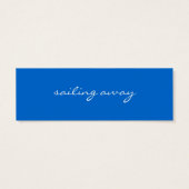 sailing away (Back)