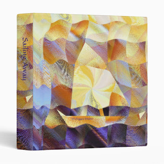 Sailing Away 3 Ring Binder