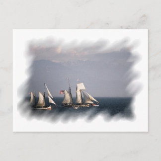 Sailing Away Postcard