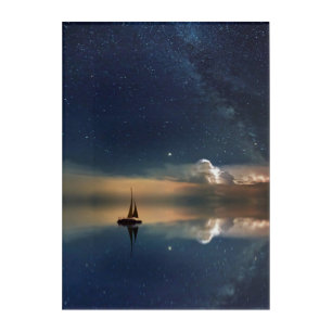 Sailing Away to the Clouds Acrylic Print