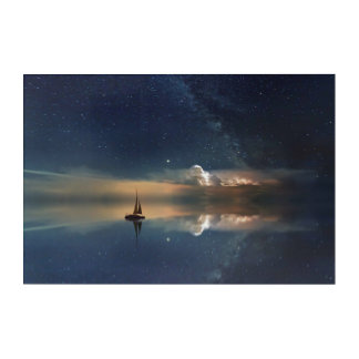 Sailing Away to the Clouds Acrylic Print