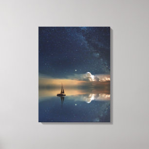 Sailing Away to the Clouds Canvas Print