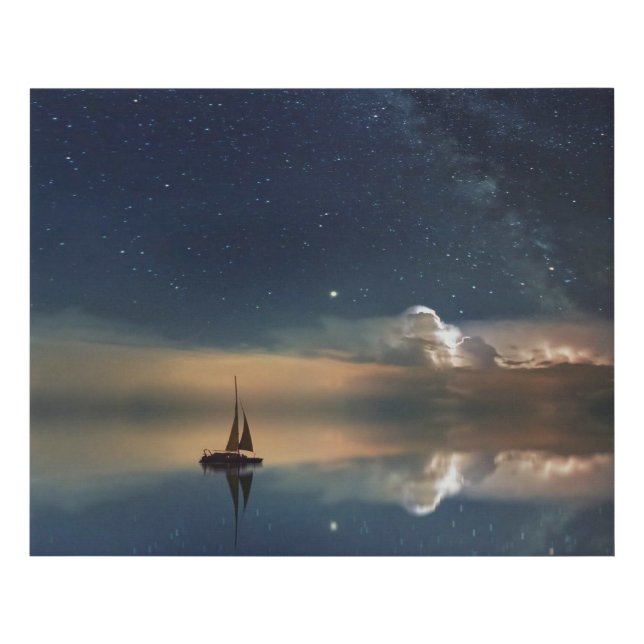 Sailing Away to the Clouds  Faux Canvas Print (Front)
