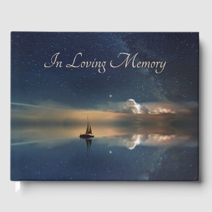 Sailing Away to the Clouds Funeral  Guest Book
