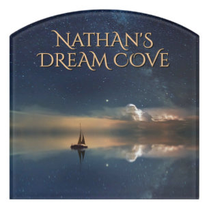 Sailing Away to the Clouds Kids Room Sign