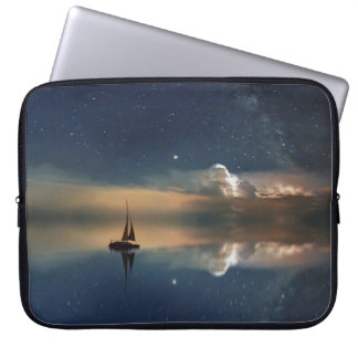 Sailing Away to the Clouds  Laptop Sleeve