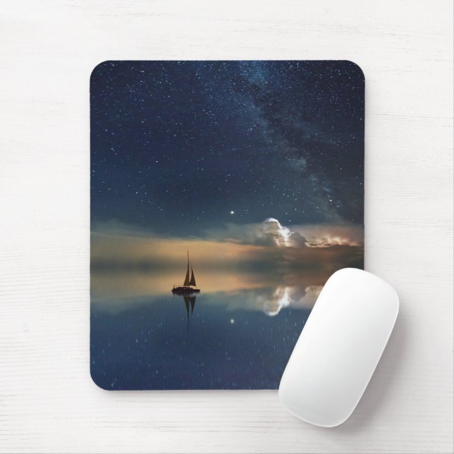 Sailing Away to the Clouds  Mouse Pad (With Mouse)
