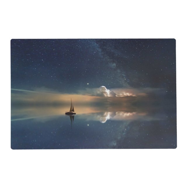 Sailing Away to the Clouds  Placemat (Front)