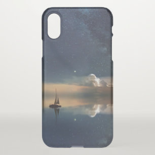 Sailing Away to the Clouds iPhone X Case