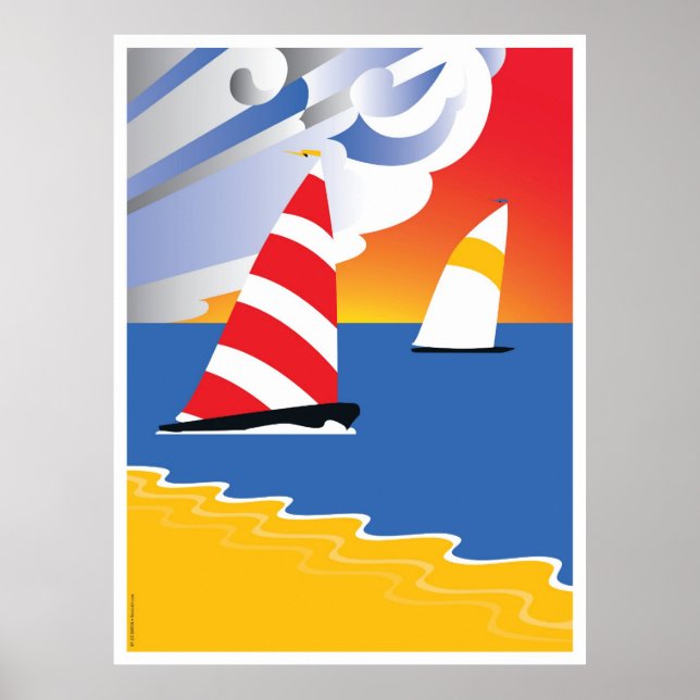 Sailing Before the Wind Poster (Front)