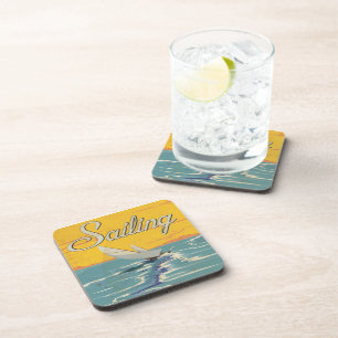 Sailing Beverage Coaster