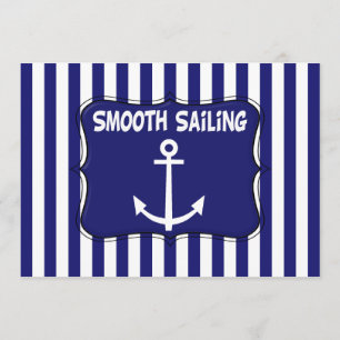 Sailing Birthday Invitation