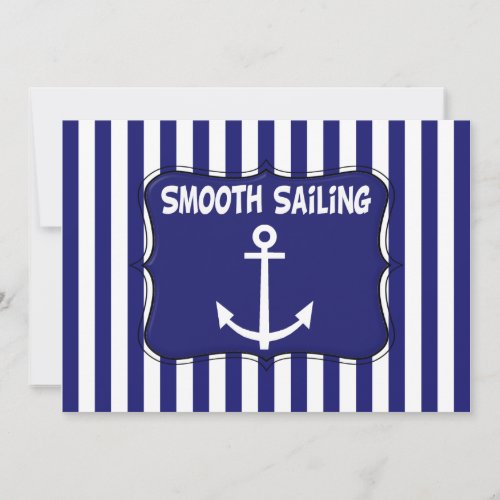 Sailing Birthday Invitation