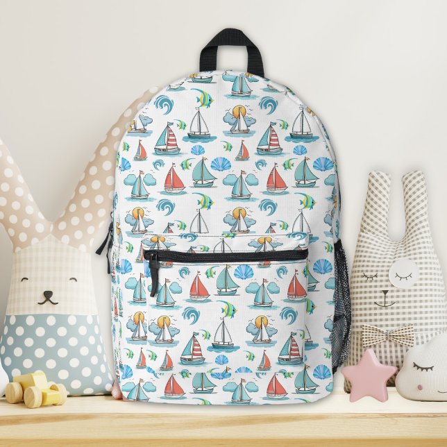 Sailing Boat Backpack (Creator Uploaded)