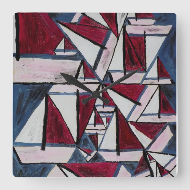 Sailing boat Clock (Front)