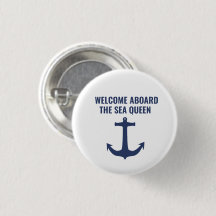 Sailing Boat Gift Welcome Aboard Nautical Anchor