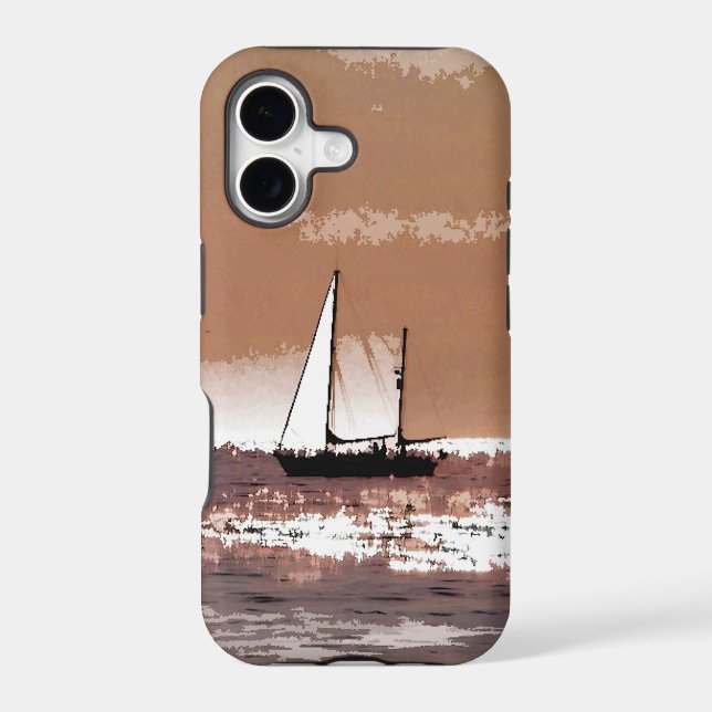 SAILING BOAT IPHONE CASE (Back)