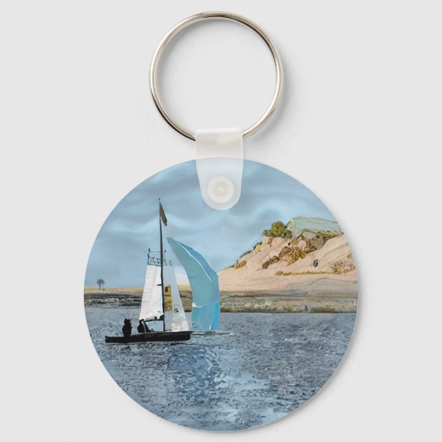 SAILING BOAT KEYCHAIN (Front)