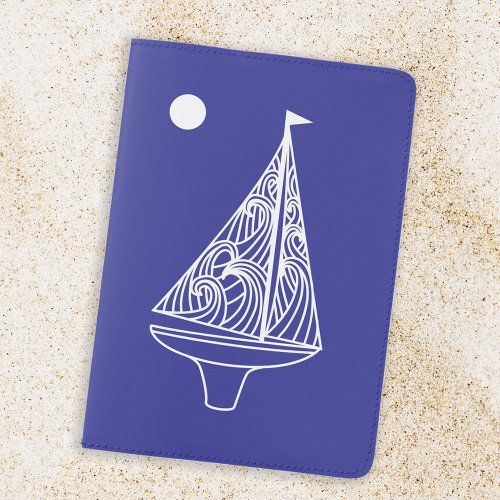 Sailing Boat Nautical Yacht Passport Passport Holder
